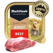 Black Hawk Grain Free Adult Beef Wet Dog Food 400g
