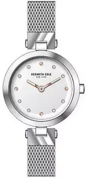 Kenneth cole KC50511004 Women's New York Classic Silver And Rose Dial Watch