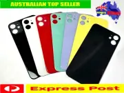 New Back Rear Cover Glass Replacement For iPhone 11, BIG HOLE, 6 Colours
