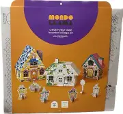 Halloween Mondo Llama Create-Your-Own Haunted Village Craft Kit Sealed But Tear
