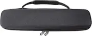 Flute Case, Recorder Case, Slim Profile Lightweight Design Shock Absorption Hard Shell with Zipper Closure, Instrument Storage for Soprano Descant Recorder