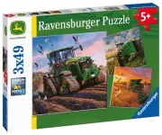 NEW! Ravensburger John Deere Seasons of John Deere 3x49pc Puzzle