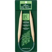 Takumi Bamboo Circular Knitting Needles 24" Size 17
