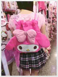 在飛比找買動漫優惠-♥小花花日本精品♥ Hello Kitty 美樂蒂 束口袋/