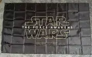Rare THE FORCE AWAKENS STAR WARS 3'X5' FLAG 12 18 2015 Movie Poster Banner BB-8