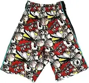 [Flow Society] Home Run Boys Athletic Shorts - Boys Athletic Shorts - Gym Shorts