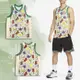 Nike 背心 Giannis DNA 男款 米白 多色 字母哥 花卉 Dri-FIT 吸濕排汗 網眼 球衣 FB7026-110