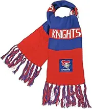 Burley Sekem Unisex Newcastle Knights Traditional Bar Scarf, Multicoloured, One Size