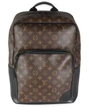 Louis Vuitton Brown Canvas Dean Backpack (Authentic Pre-Loved)
