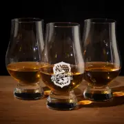 Custom Harry Potter House Hufflepuff Whiskey Tasting Glass Authentic Glencairn