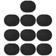 10 Pcs Bamboo Charcoal Face Wash Cleansing Sponge Pads Skin Care