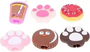 6pcs Cartoon Cable Protectors Adorable Dessert Design Charging Line Savers for Durable and Easy to Use Cable Sleeves