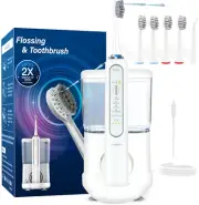 Electric Toothbrush and Water Flosser - Water Flossers for Teeth Electric Cleani