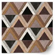 [Namly Design] Tiles Sticker - Abstract geometric pattern / Diamond / Set of 24