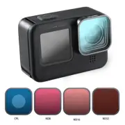 4 Pack Filters Set for GoPro Hero 13/12/11/10/9 Camera ND8 ND16 ND32 CPL Filters