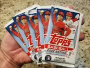5x LOT 2022 TOPPS SERIES 1 PACKs 16 CARDS per pack ROOKIES & INSERTS UNOPENED