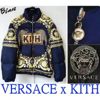 在飛比找蝦皮購物優惠-BLACK近全新KITH x versace凡賽斯金錢豹BO