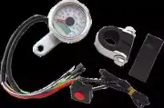 DS SS White Face Metric Speedometer w Indicator Harley Heritage Springer 99-03