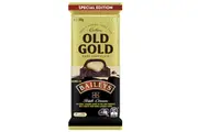 2 x Cadbury Old Gold Baileys Dark Chocolate Block 180g