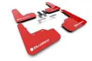 Rally Armor Fits 22-25 Subaru WRX Red UR Mud Flap Altered Font White Logo
