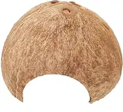 Housoutil Hermit Crab Hideout Cave Coconut Shell Shelter Reptile Enclosure Accessory Dec