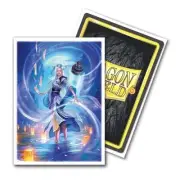 Dragon Shield 100 Standard Deck Card Sleeves Art Matte Flesh and Blood Enigma