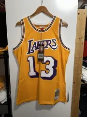 Lakers NBA Swingman Jersey 71-72 Wilt Chamberlain Size Large Mitchell & Ness