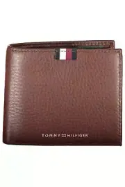 Tommy Hilfiger Brown Leather Men Wallet