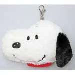 IZUMI日本精品~㊣日本環球 史努比 ♪SNOOPY   史努比大頭 絨毛玩偶 車票夾 證件套夾  悠遊卡 識別證