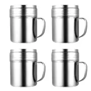 4 Pcs Grinder Spice Jar Condiment Set Seasoning Storage Containers
