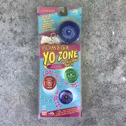 Vintage Yomega Yo-Zone Power Spin Professional Pack VHS Yo-Yo Combo Blue 90s