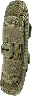 Gatuida Flashlight Pouch Organizer Rotating Belt Clip for Hunting Duty Belt Clip Adjustable Case