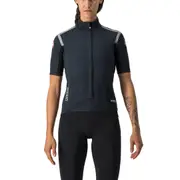 Castelli Gabba Ros Womens Jacket-Jersey Light Black-Silver