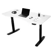 Lifespan Fitness ErgoDesk AUTO Series Automatic Standing Desk 150cm in White &