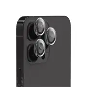 [EFSGCLAE6078CBN] Camera Lens Armour for iPhone 15 Pro/15 Pro Max, Carbon