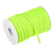 Flat Elastic Band for Sewing 1/8" x 109 Yards Fluorescent Yellow Stretch Strap