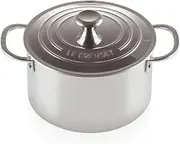 [Le Creuset] Tri-Ply Stainless Steel Casserole, 4 qt.