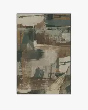120' x 185' | Machine Washable Runner Rug | Kid & Pet Friendly | Indoor Rug | Dresden Shadow Multicolour Rug by Architectural Digest | Ruggable