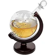 Handcrafted Glass Sailing Ship Whiskey Decanter Alcohol Decanter