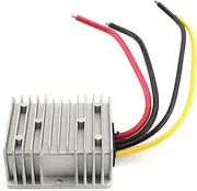 DC to DC Converter 30V-60V to 12V 15A DC Converter Aluminum Shell Regulator Module for Car,Laptop,Solar System,LED Screen,etc FMS