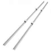 VEVOR Linear Guide Rail Set, SBR16 2000mm, 2 PCS 78.7 in/2000 mm SBR16 Guide Rails and 4 PCS SBR16UU Slide Blocks, Linear Rails and Bearings Kit for A