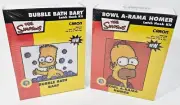2 Latch Hook Bowl A-Rama Homer Simpson Bubble Bath Bart The Simpsons Sim 100 101