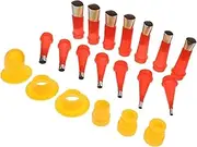 1Set with Applicator Nozzles Edging Tool for Home Repair Caulking Nozzle Finishing Tool for Kitchens Bathrooms and More