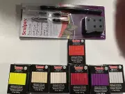 Polymer clay craft Smart lot 10 & Sculpey 5 In 1 Tool