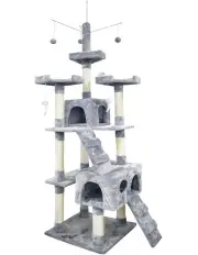 [PaWz] Cat Tree Scratching Post 210cm in Grey