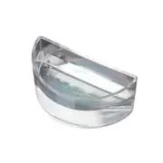 Semi Circular Refraction Water Tray Clear Refractive Water Tray for Teachers