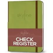 Skyline Check Register – Accounting Ledger Log Book for Income & Expenses – T...