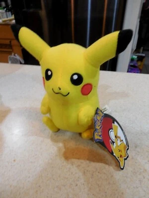 Pokemon Pikachu Toy Factory 7” Plush Stuffed Animal Doll 2016 Character