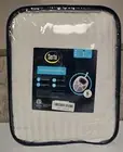 Serta Heated Electric Mattress Pad Queen Size Dual Control 10 Heat Settings