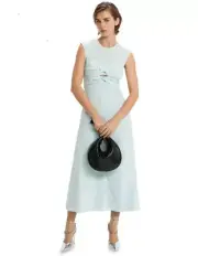 CUE Beautiful Midi Dress Size 16 rrp $375. Made in Australia RARE!